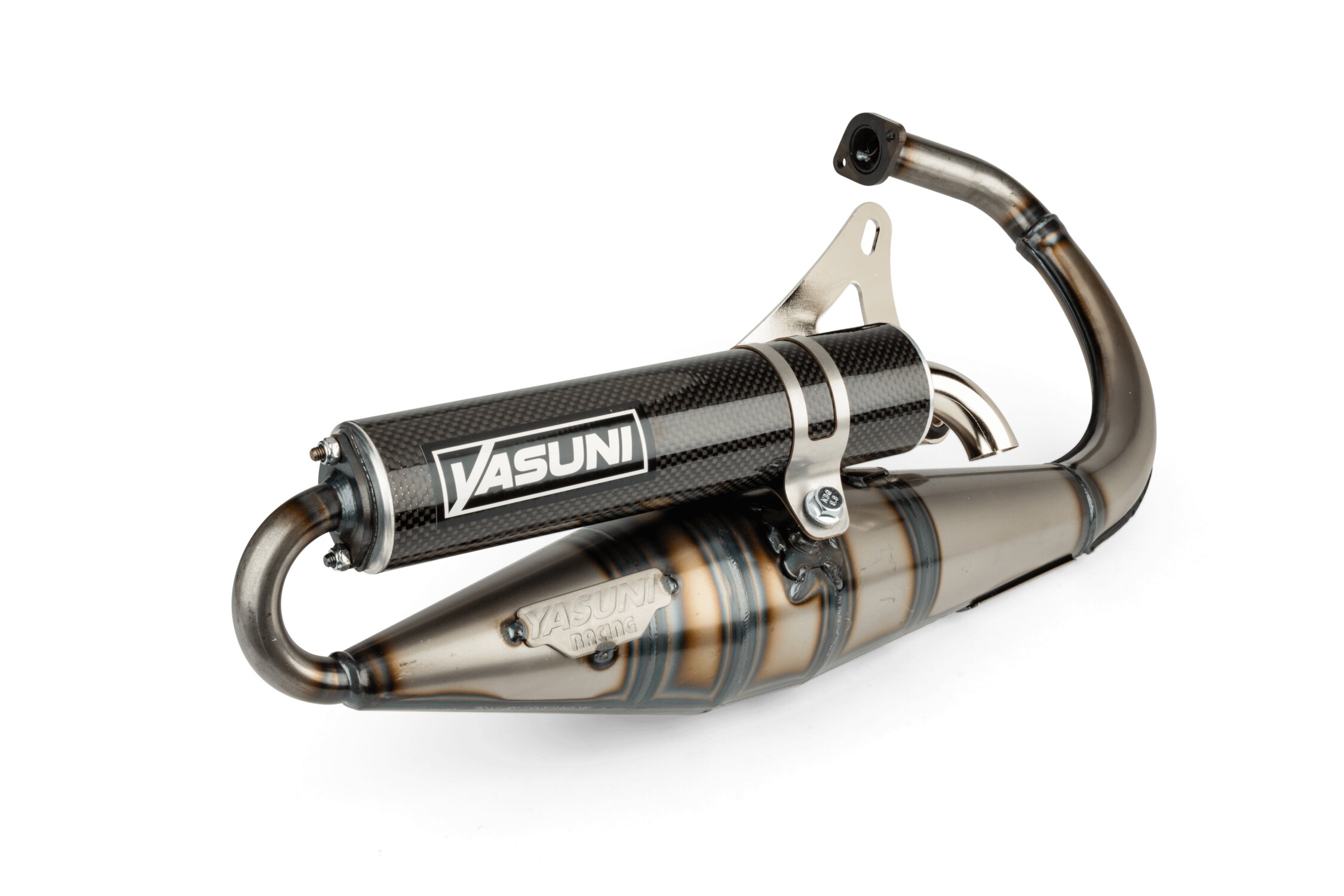 Exhaust Yasuni Z Minarelli vertical carbon look | MAXISCOOT