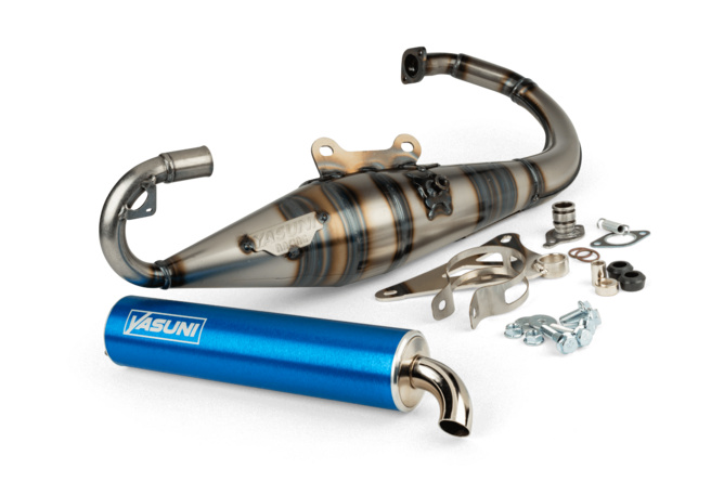 Exhaust Yasuni R-Pro Minarelli vertical Blue