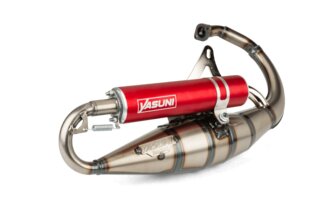 Auspuff Yasuni R Red fortuna Minarelli stehend