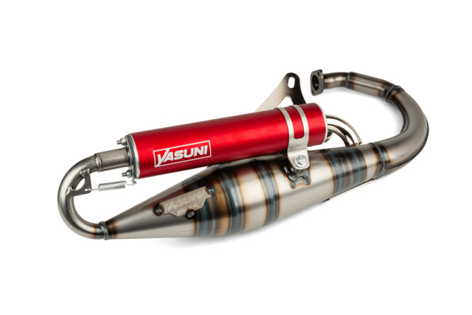 Scarico Yasuni R-Pro Minarelli verticale Rosso