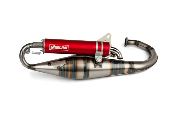 Scarico Yasuni R-Pro Minarelli verticale Rosso