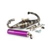 Auspuff Yasuni R-Pro Minarelli stehend Lila