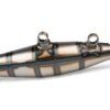 Auspuff Yasuni C16 Minarelli stehend Blau