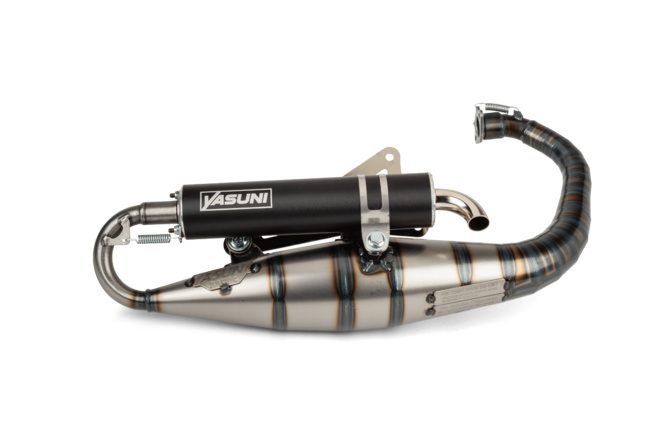 Auspuff Yasuni C16 Minarelli stehend schwarz