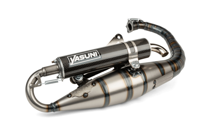 Exhaust Yasuni Carrera 16 Black Edition Yamaha BW's / Slider carbon look