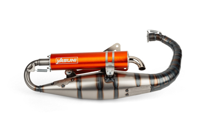 Auspuff Yasuni C16 Minarelli stehend Orange
