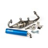 Auspuff Yasuni Z Piaggio Blau