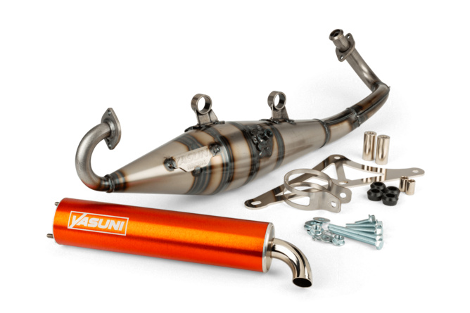 Auspuff Yasuni Z Piaggio Orange