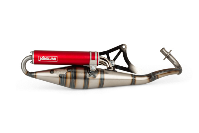 Escape Yasuni Z Piaggio Zip Silenciador Rojo