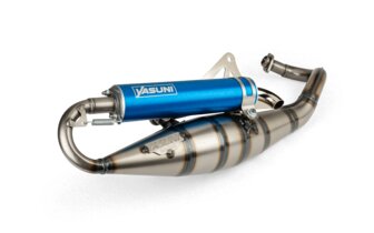 Exhaust Yasuni R Piaggio Blue