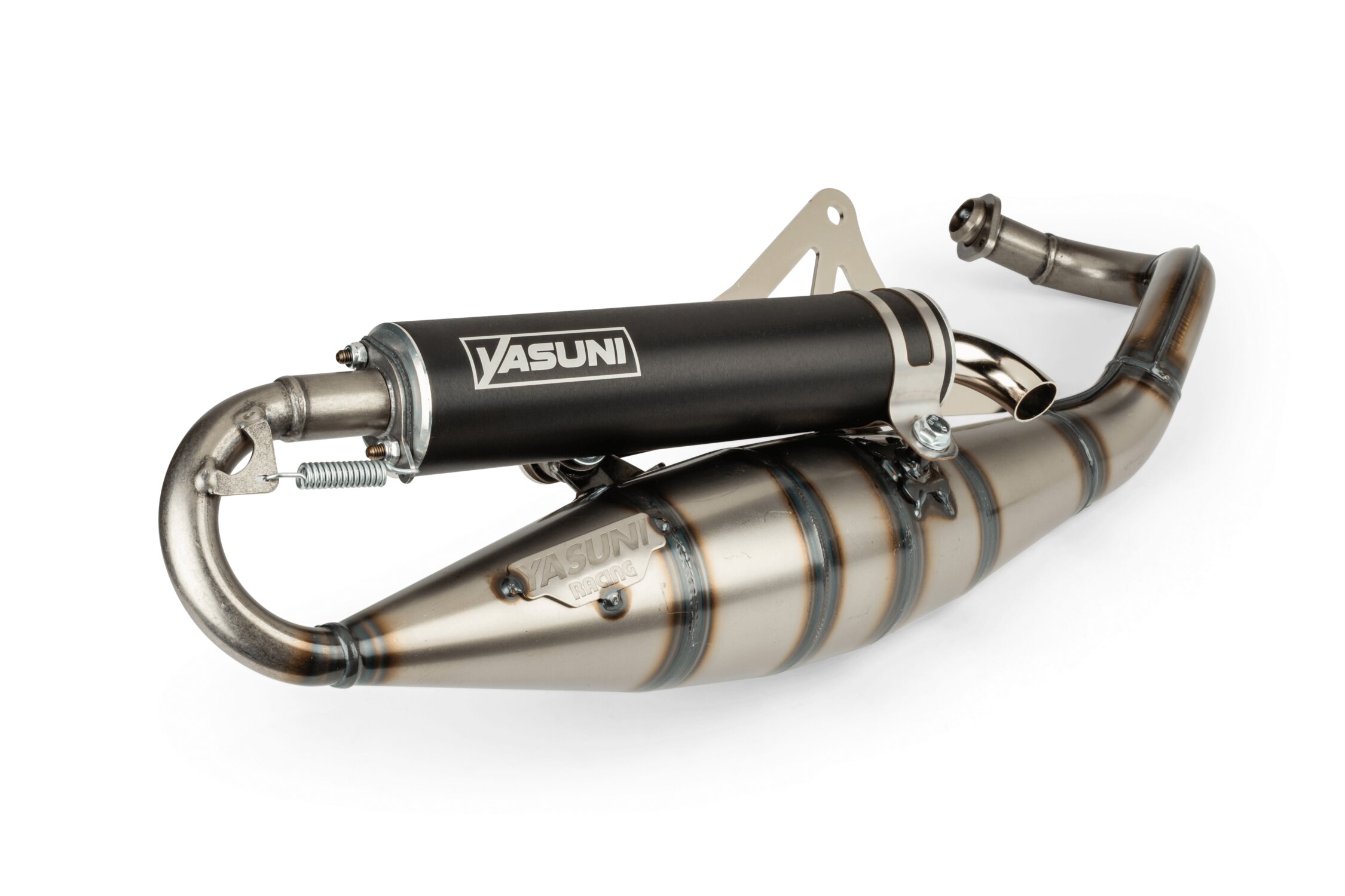 Exhaust Yasuni R Black Piaggio black road-legal | MAXISCOOT
