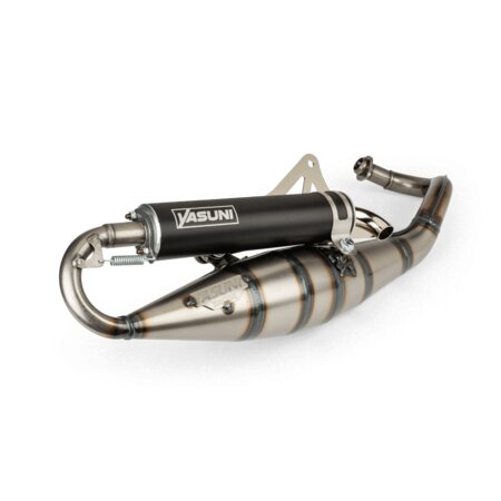 Exhaust Yasuni R Black Piaggio black road-legal