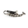 Exhaust Yasuni R Black Piaggio black road-legal