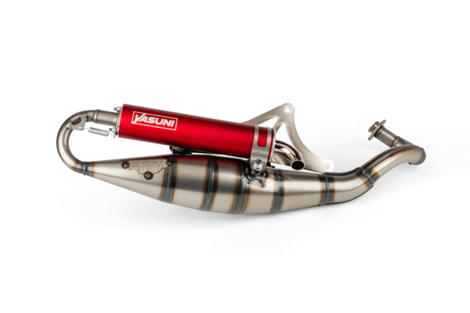 Exhaust Yasuni R Red fortuna Piaggio