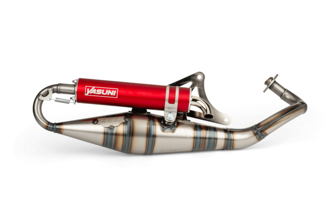 Auspuff Yasuni R-Pro Piaggio Rot