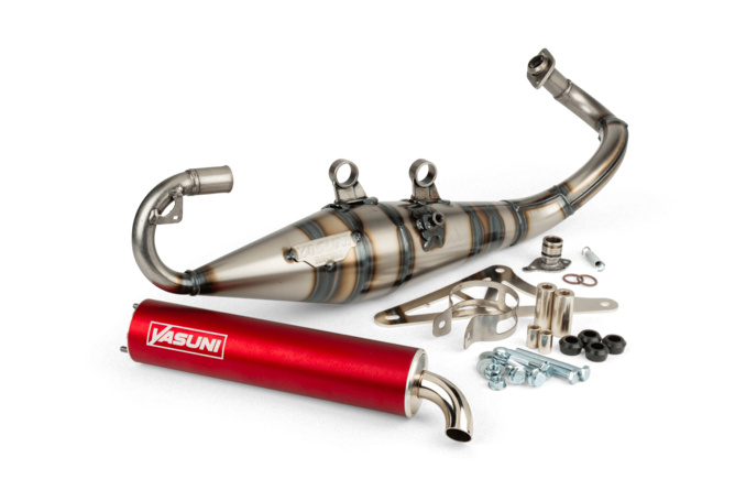 Auspuff Yasuni R-Pro Piaggio Rot