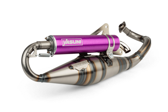 Auspuff Yasuni R-Pro Piaggio Lila
