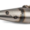 Auspuff Yasuni C16 Piaggio Blau