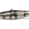 Auspuff Yasuni C16 Piaggio Blau