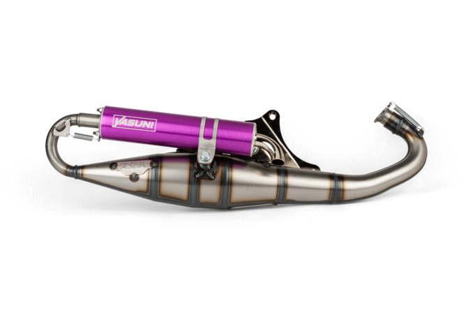 Pot d'échappement Yasuni C16 Piaggio Zip Violet
