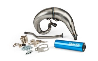 Exhaust Yasuni Cross ML Yamaha DT 50 Blue