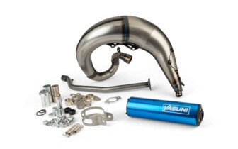 Exhaust Yasuni Cross ML Derbi Senda Blue