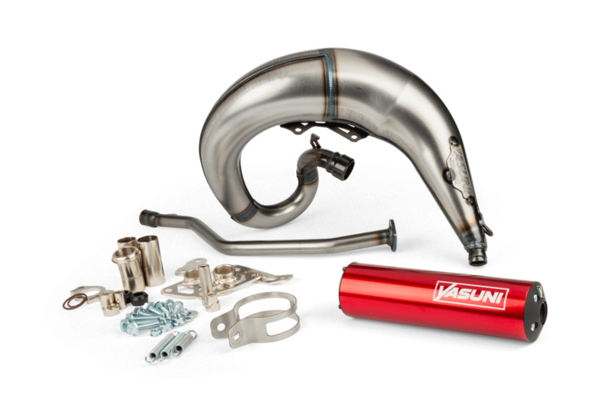 Exhaust Yasuni Cross ML Yamaha DT 50 Red