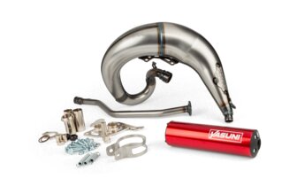 Exhaust Yasuni Cross ML Yamaha DT 50 Red
