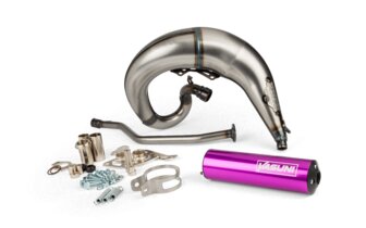 Exhaust Yasuni Cross ML Yamaha DT 50 Purple