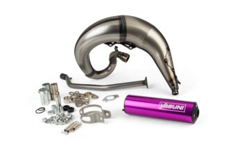 Exhaust Yasuni Cross ML Derbi Senda Purple