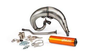 Exhaust Yasuni Cross ML Yamaha DT 50 Orange