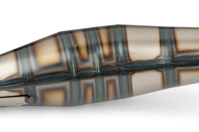 Auspuff Yasuni R3 AM6 / Derbi Blau