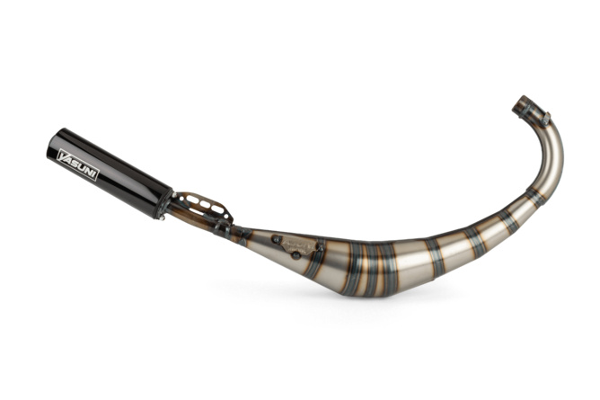 Auspuff Yasuni R2 AM6 / Derbi Schwarz
