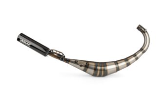 Exhaust Yasuni R2 AM6 / Derbi Black