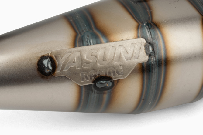 Exhaust Yasuni R-Pro Minarelli horizontal Blue