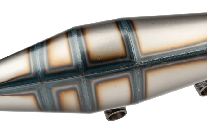 Exhaust Yasuni R-Pro Minarelli horizontal Blue