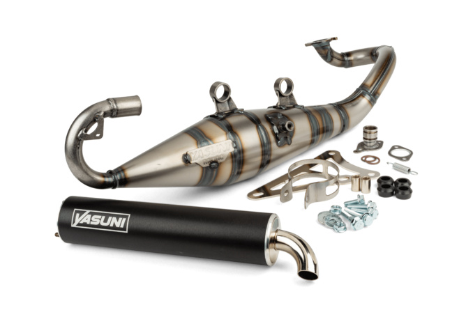 Exhaust Yasuni R-Pro Minarelli horizontal Black