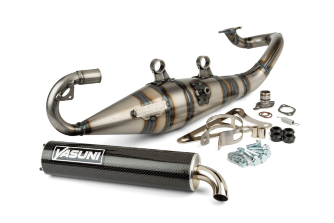 Scarico Yasuni R-Pro Minarelli orizzontale Carbono