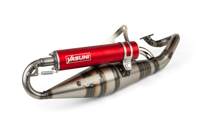 Auspuff Yasuni R-Pro Minarelli liegend Rot