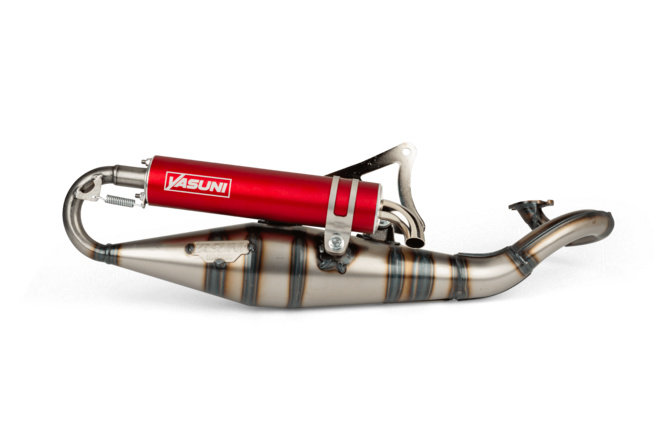 Auspuff Yasuni R-Pro Minarelli liegend Rot