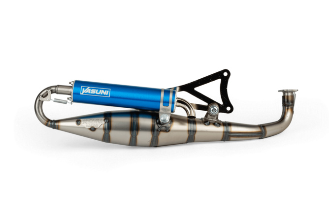 Auspuff Yasuni C16 Minarelli liegend Blau