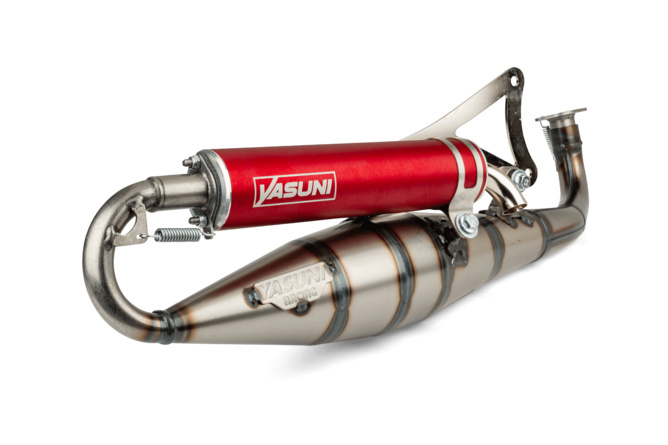 Exhaust Yasuni C16 Minarelli horizontal red
