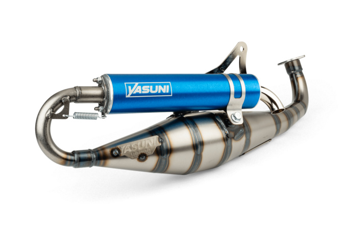 Auspuff Yasuni C21 Minarelli liegend Blau