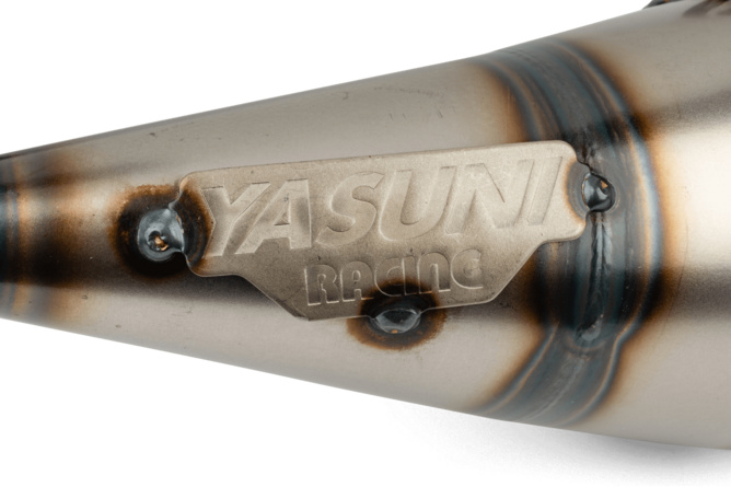Auspuff Yasuni C21 Minarelli liegend Blau