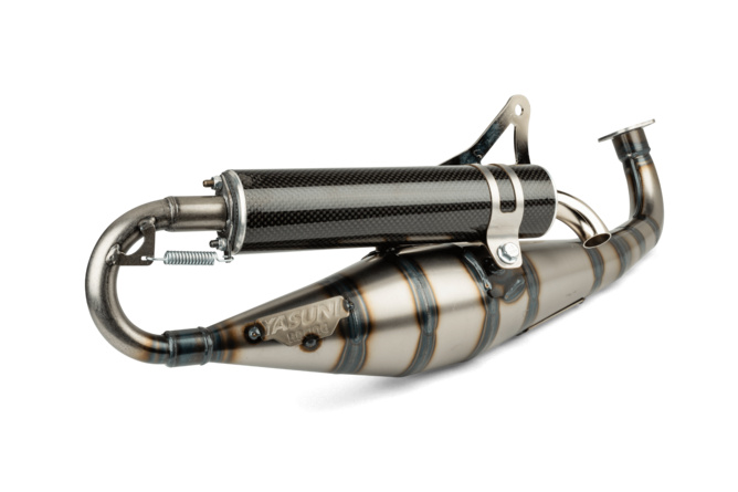 Auspuff Yasuni C21 Minarelli liegend carbon