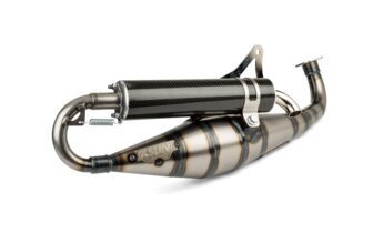 Pot d'échappement Yasuni Carrera 21 MBK Nitro carbone Black Edition
