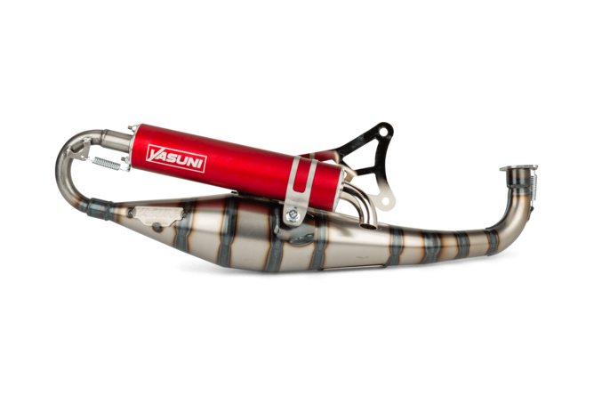 Exhaust Yasuni C21 Red fortuna Minarelli horizontal (Yamaha Aerox)