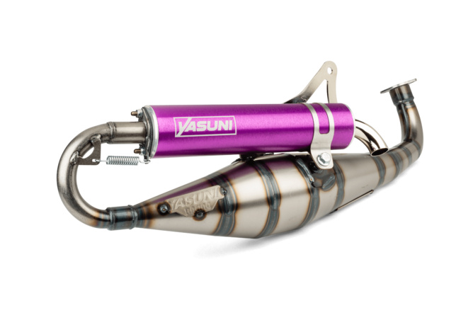 Exhaust Yasuni C21 Minarelli horizontal Purple