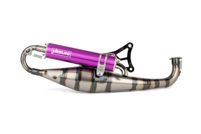 Exhaust Yasuni C21 Minarelli horizontal Purple