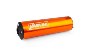 Endschalldämpfer Yasuni Schaltmoped Orange (Ausgang rechts)